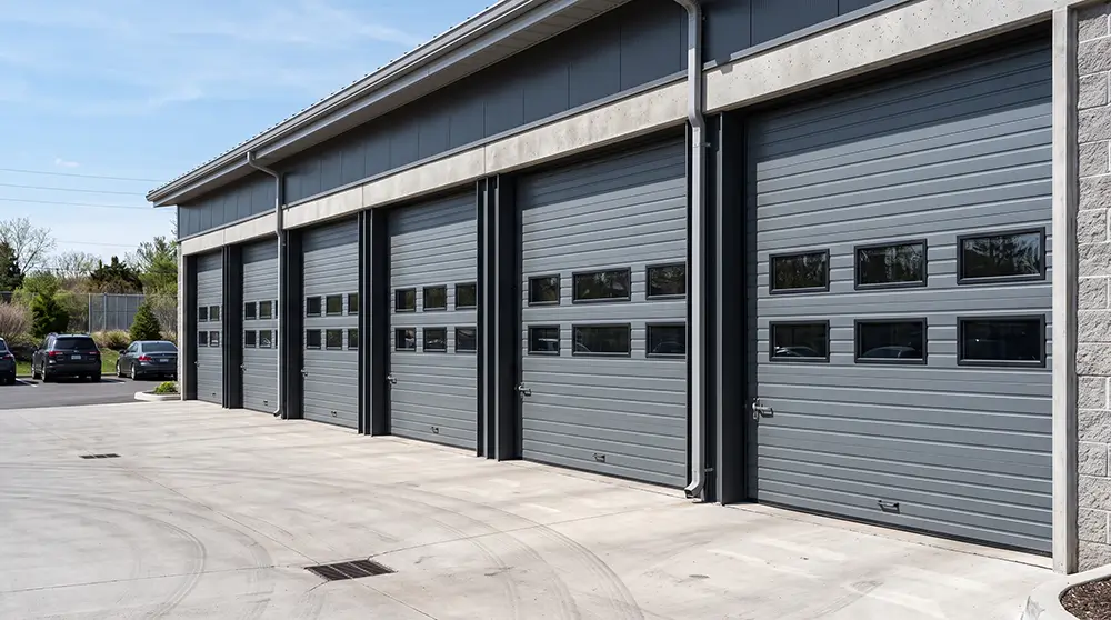 Commercial garage door service in Atascocita TX
