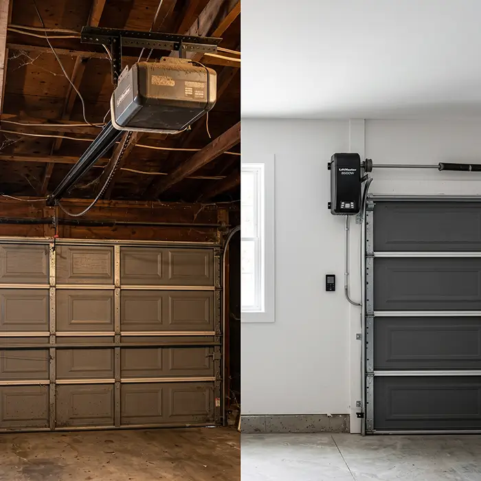 Professional garage door opener repair Atascocita TX